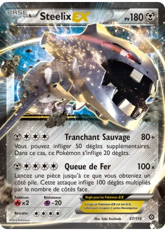 Steelix EX #67/114 — Offensive Vapeur