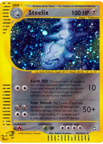 Steelix H23 — Aquapolis