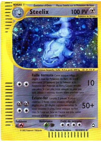 Steelix H23/147 — Aquapolis
