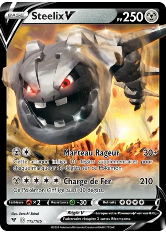 Steelix V #115/185 — Voltage Éclatant