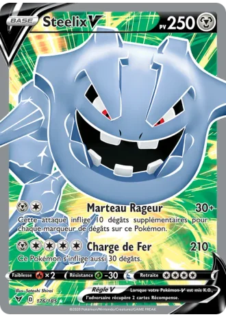 Steelix V #176/185 — Voltage Éclatant
