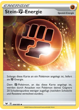 Stein-Fighting-Energie #164/185 — Farbenschock