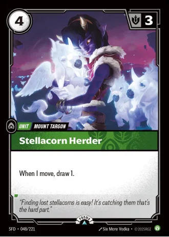 Stellacorn Herder #048/221 — Organized Play Promos