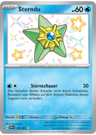 Sterndu #118/91 — Paldeas Schicksale