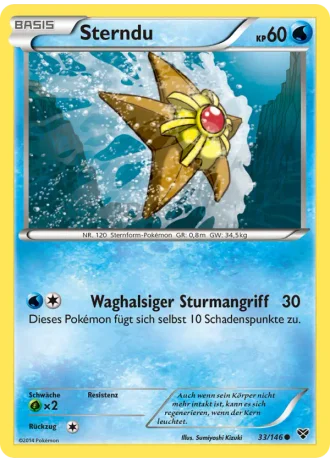 Sterndu #33/146 — XY