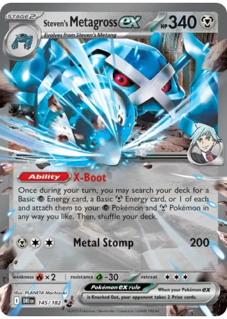 Steven's Metagross ex #145 — Destined Rivals