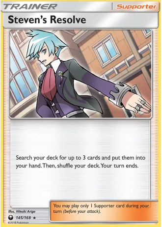 Steven’s Resolve (League Crosshatch October 2018) #145/168 — Celestial Storm