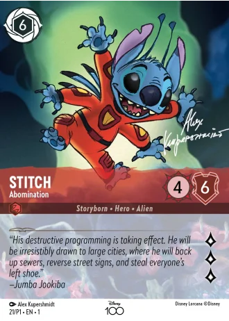 Stitch - Abomination #21/204 — The First Chapter