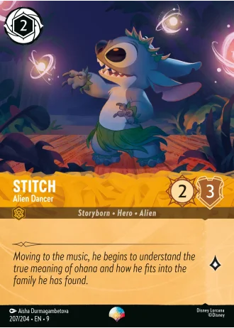 Stitch - Alien Dancer #207/204 — Fabled