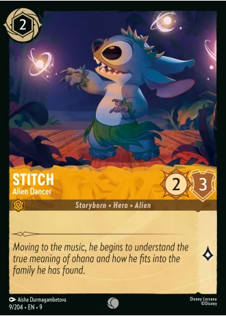 Stitch - Alien Dancer #9/204 — Fabled