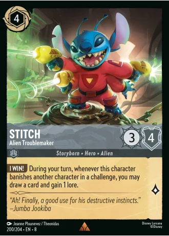 Stitch - Alien Troublemaker #200/204 — Reign of Jafar