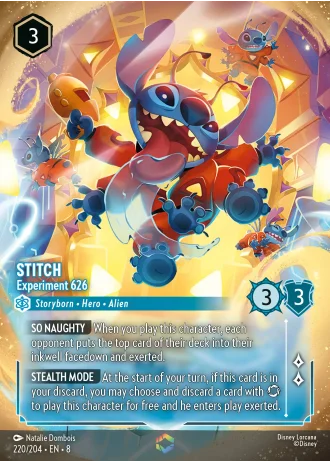 Stitch - Experiment 626 #220/204 — Reign of Jafar