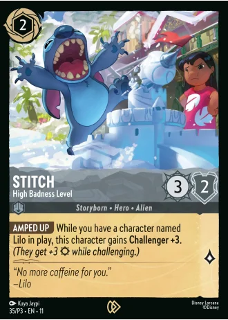 Stitch - High Badness Level #35/204 — Winterspell