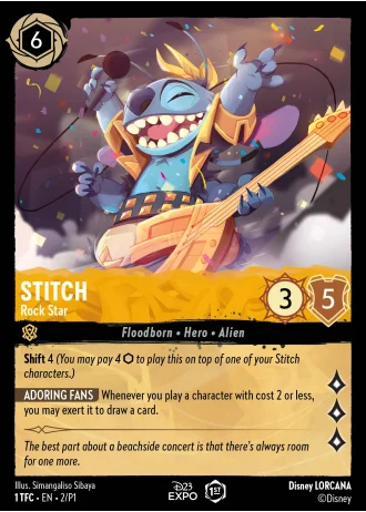 Stitch - Rock Star #2/204 — The First Chapter