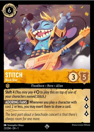 Stitch - Rock Star #23/204 — The First Chapter