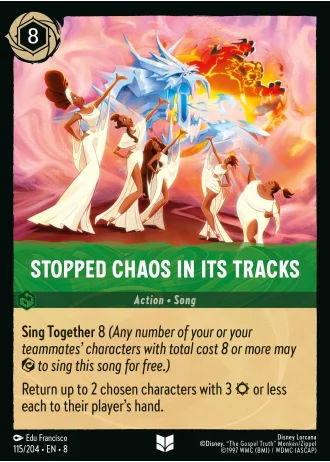 Stopped Chaos in Its Tracks #115/204 — Reign of Jafar