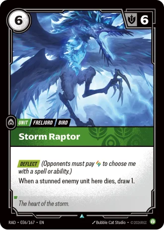 Storm Raptor #036/167 — Radiance