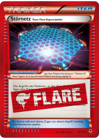 Störnetz Team Flare-Superzubehör #98/119 — Phantomkräfte