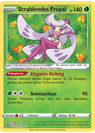 Strahlendes Fruyal #016/195 — Silberne Sturmwinde