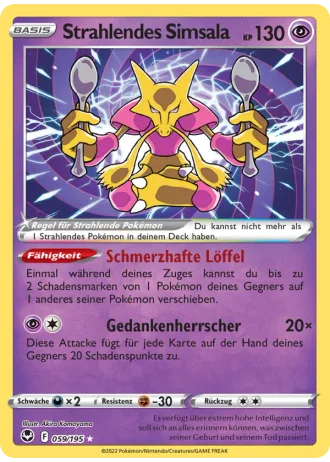 Strahlendes Simsala #059/195 — Silberne Sturmwinde