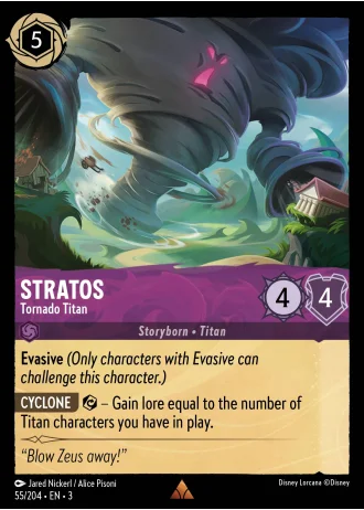 Stratos - Tornado Titan #55/204 — Into the Inklands