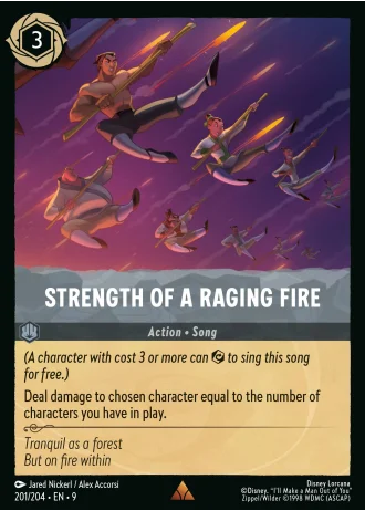 Strength of a Raging Fire #201/204 — Fabled