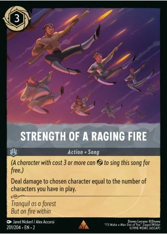 Strength of a Raging Fire #201/204 — Rise of the Floodborn
