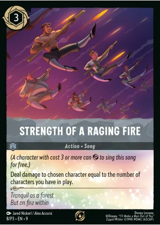Strength of a Raging Fire #8/204 — Fabled