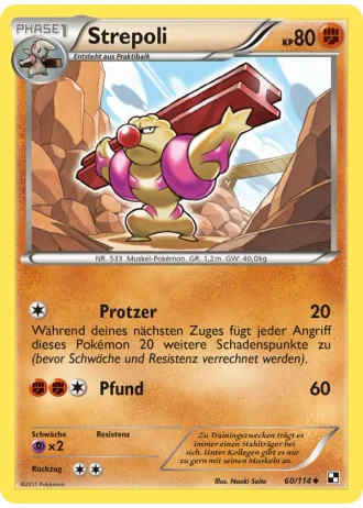 Strepoli #60/114 — Schwarz & Weiß