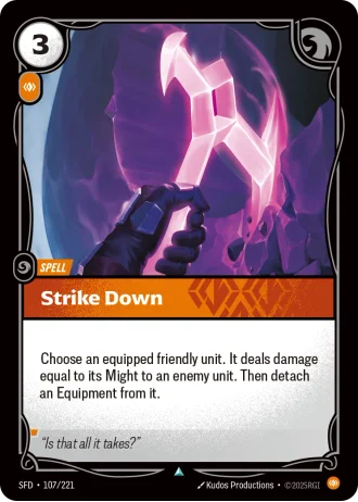 Strike Down #107/221 — Spiritforged