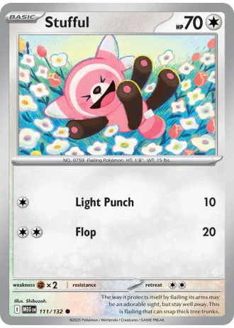 Stufful #111/132 — Mega Evolution