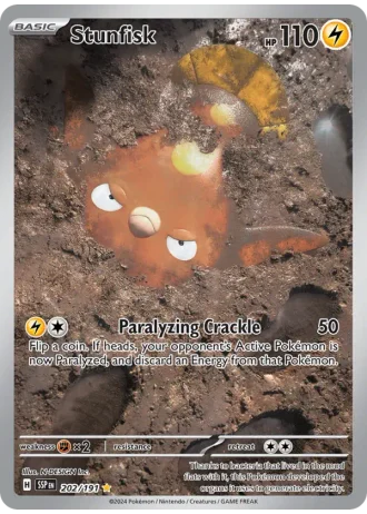 Stunfisk #202/191 — Surging Sparks