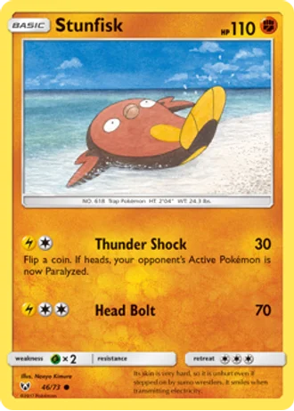 Stunfisk #46 — Shining Legends