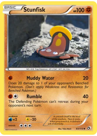 Stunfisk #83 — Legendary Treasures