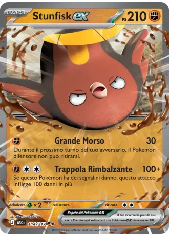 Stunfisk ex #114 — Ascesa Eroica