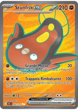 Stunfisk ex #252 — Ascesa Eroica