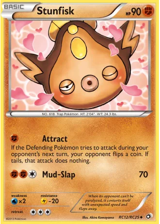 Stunfisk RC12 — Radiant Collection (Legendary Treasures)