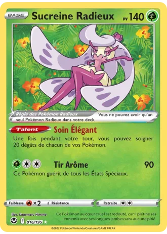 Sucreine Radieux #016/195 — Tempête Argentée