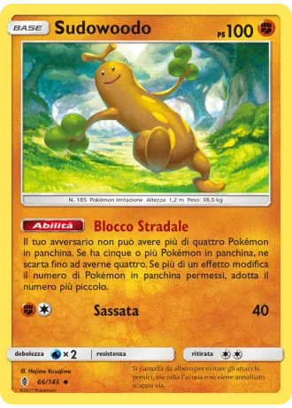 Sudowoodo #66/145 — Guardiani Nascenti