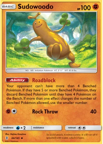 Sudowoodo #66 — Guardians Rising