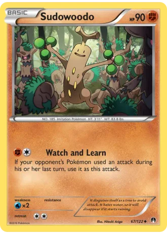 Sudowoodo #67/122 — BREAKpoint