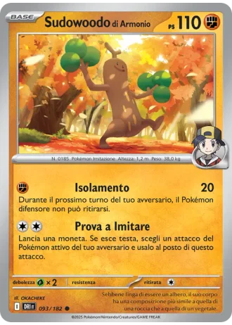 Sudowoodo di Armonio #093 — Rivali Predestinati