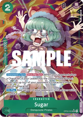 Sugar (OP04-024) (Alternative Art) — Kingdoms of Intrigue (OP04)