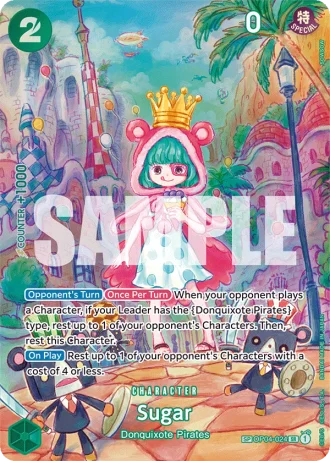 Sugar (OP04-024) (Special Rare) — Wings of the Captain (OP06)