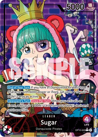 Sugar (OP10-003) (Alternative Art) — Royal Blood (OP10)