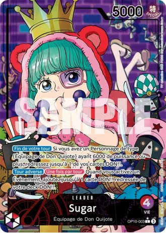 Sugar (OP10-003) (Alternative Art) — Sang Royal (OP10)