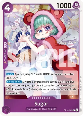 Sugar (OP14-063) — Les Sept de la Mer d'Azur (OP14-EB04)