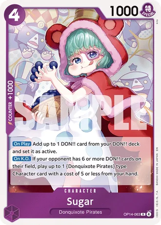 Sugar (OP14-063) — The Azure Sea's Seven (OP14-EB04)