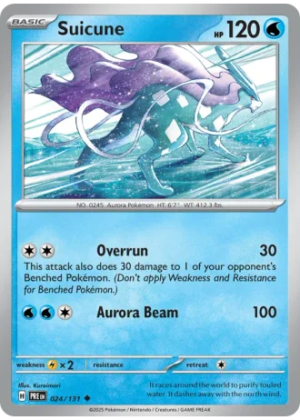 Suicune #024/131 — Prismatic Evolutions