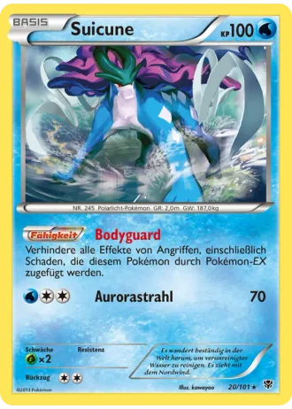 Suicune #20/101 — Plasma-Blaster